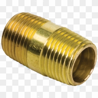 3/4″ Brass Nipple Ih-ba122b12 - Brass Clipart