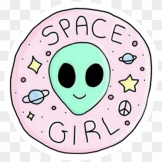Alien Marciano Marciam Space Tumblr Emoji Overlays - Overlays Transparent Clipart
