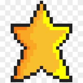 Estrella - Pixelated Star Clipart
