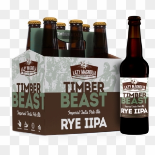 Timber Beast - Beer Bottle Clipart