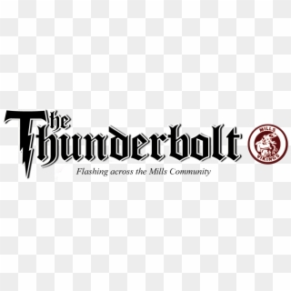 Cropped Thunderbolt Logo Yas This One Finalll - Mills High School Clipart