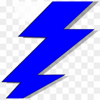 The Flash Clipart Thunderbolt - Blue Lighting Bolt Png Transparent Png