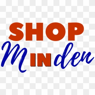 Shop In Minden Clear - Graphic Design Clipart