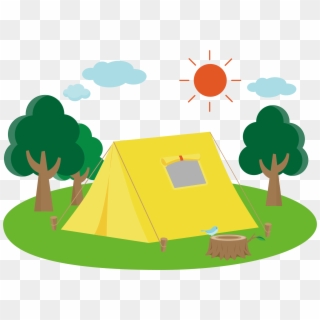 Campsite Picture Library Library - Camp Site Clipart - Png Download