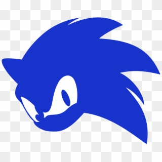 Sonic Logo - Sonic The Hedgehog Silhouette Png Clipart