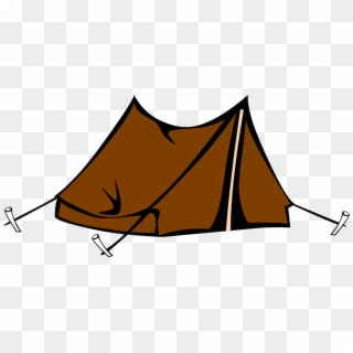 Kit Items For Survival, Exploration Tourism And Camping - Transparent Tent Clip Art - Png Download