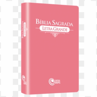 Biblia Sagrada Rosa - Book Cover Clipart