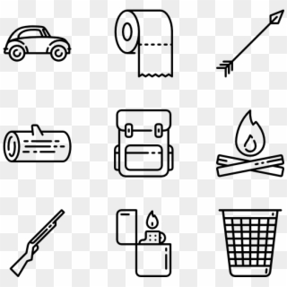 Camping Stuff - Camping Icon Png Transparent Clipart