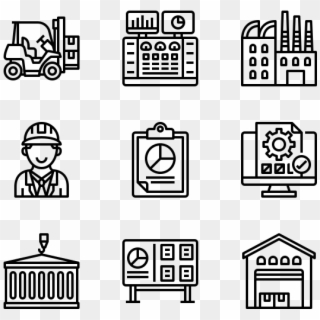 Industry And Manufacturing - Content Icon Clipart