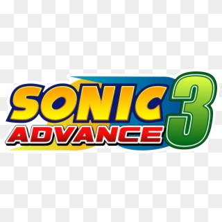 Sonic Drift 2 Logo - Sonic Advance 3 Clipart