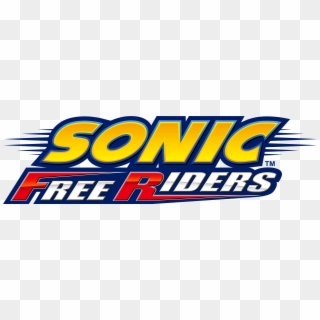 Sonic Free Riders - Sonic Free Riders Logo Clipart