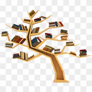 Bookcase Tree Transprent Png Free Clipart