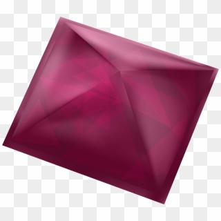 Red Gem Png Clipart - Triangle Transparent Png