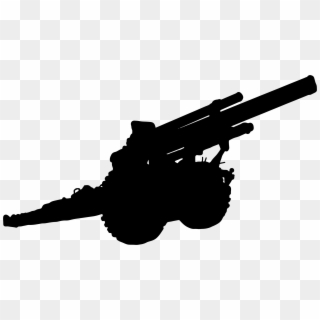 This Free Icons Png Design Of Artillery Gun Silhouette Clipart