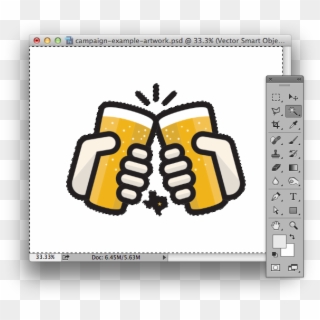 Magic Wand Tool Selection In Photoshop - Beer Festival Clipart