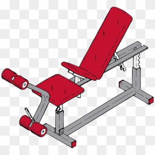 Exercise Bench Png - Gym Equipment Clipart Png Transparent Png