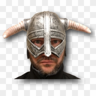 Full Face Viking Helmet Clipart