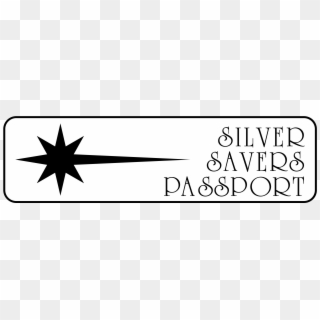 Silver Savers Passport Logo Png Transparent - Illustration Clipart