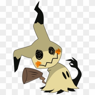 Pokemon Shiny-mimikyu Is A Fictional Character Of Humans - Cartoon Clipart