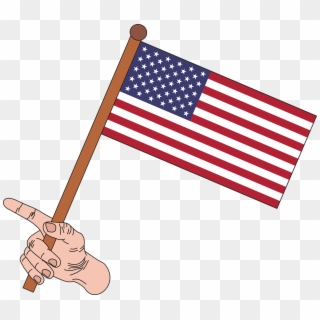 Flag Usa America - Andrews Field Clipart