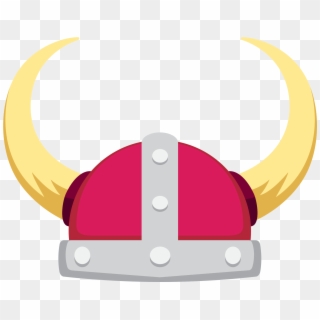 Viking Helmet Sticker By Twitterverified Account - Circle Clipart