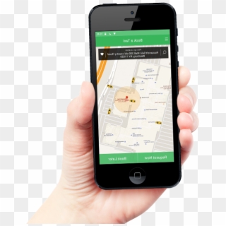 Uber App Png - Uber App Hand Png Clipart