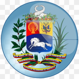 Escudo De La Republica Bolivariana De Venezuela - Printable Venezuela Flag Clipart