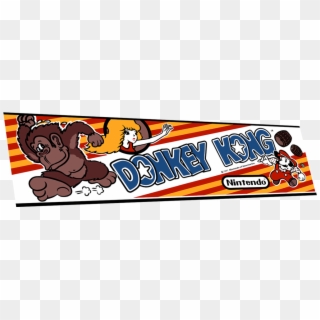 Donkey Kong Marquee - Donkey Kong Arcade Clipart