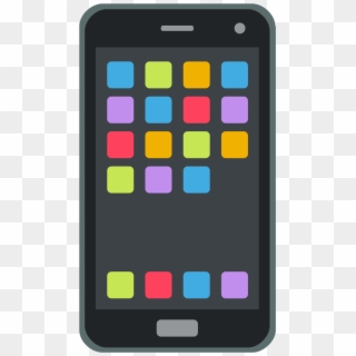 File - Emojione 1f4f1 - Svg - Cell Phone Emoji .png Clipart