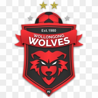 The Final Crest - Wollongong Wolves Logo Clipart
