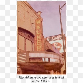 How To Restore Old Theater Marquees - Movie Palace Clipart