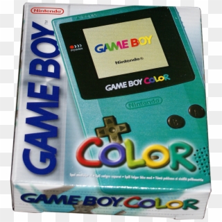 Game Boy Color In Original Box - Game Boy Color Clipart