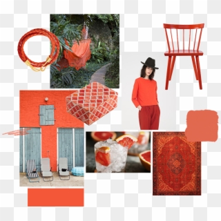 Color Collage - Poppy - Chair Clipart