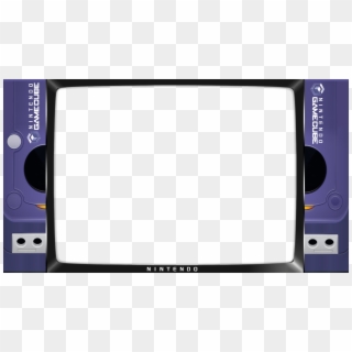 Gamecubewhitelogo 480 Kb - Flat Panel Display Clipart