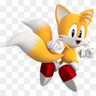 Sg Classic Tails - Tails Sonic Generations Clipart