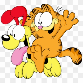 Garfield And Odie - Garfield Y Odie Png Clipart
