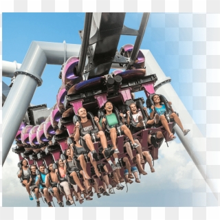 Riders On Great Bear - Hershey Park Rides Clipart