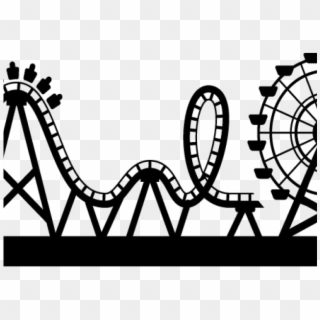 Ride Clipart Roller Coaster - Png Download