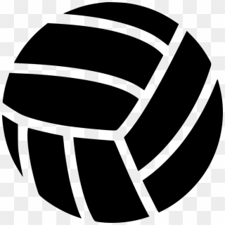 Volleyball Spike Png Black And White - Volleyball Svg Clipart