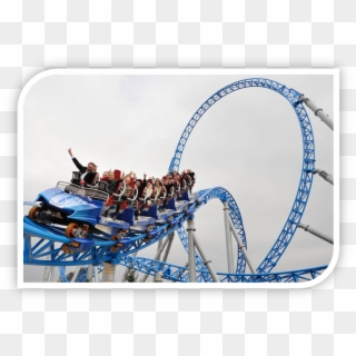 Rollercoaster Video Zoom - Europa Park Blue Fire Clipart