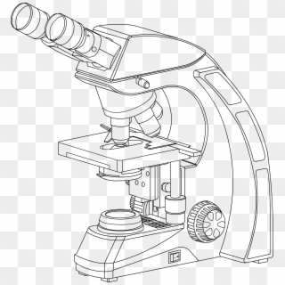 2333 X 2480 35 - Microscopio Optico Binocular Dibujo Clipart