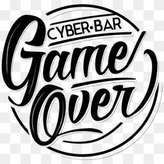 Game Over Cyber Bar - Illustration Clipart