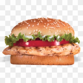 Chicken Burger - Grilled Chicken Fillet Burger Clipart