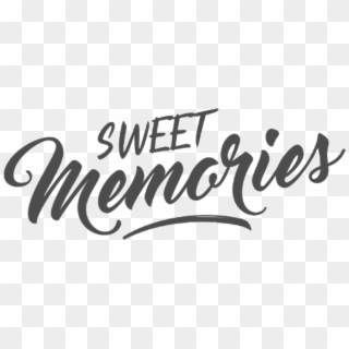 Sweetmemories Sticker - Calligraphy Clipart