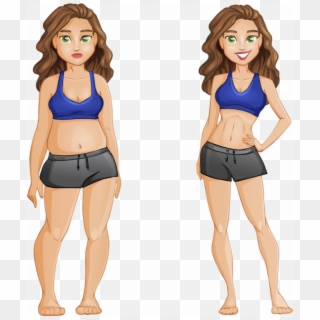 Lose Weight Png High-quality Image - Apple Cider Vinegar Transformation Clipart