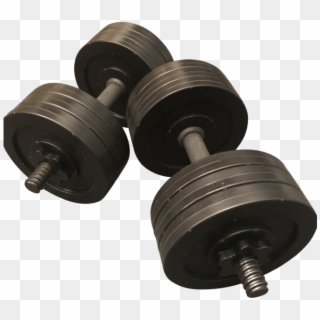 Free Stock Fake Dumbbell Black Weight Props Truly One - Giant Fake Dumbbell Clipart