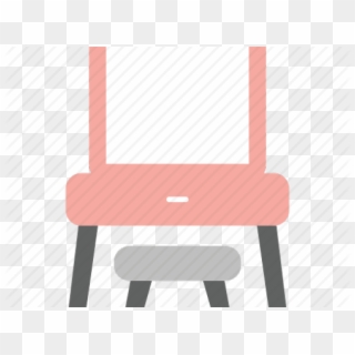 Mirror Clipart Dressing Table - Chair - Png Download