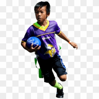 Youth Ffwct - Kid Football Png Clipart
