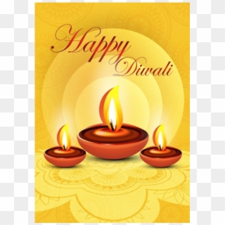 Happy Diwali Personalized Greeting Card - Christmas Card Clipart