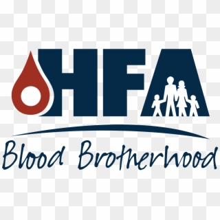 Hfa Logo, Hfa Blood Brotherhood - Hemophilia Federation Of America Clipart